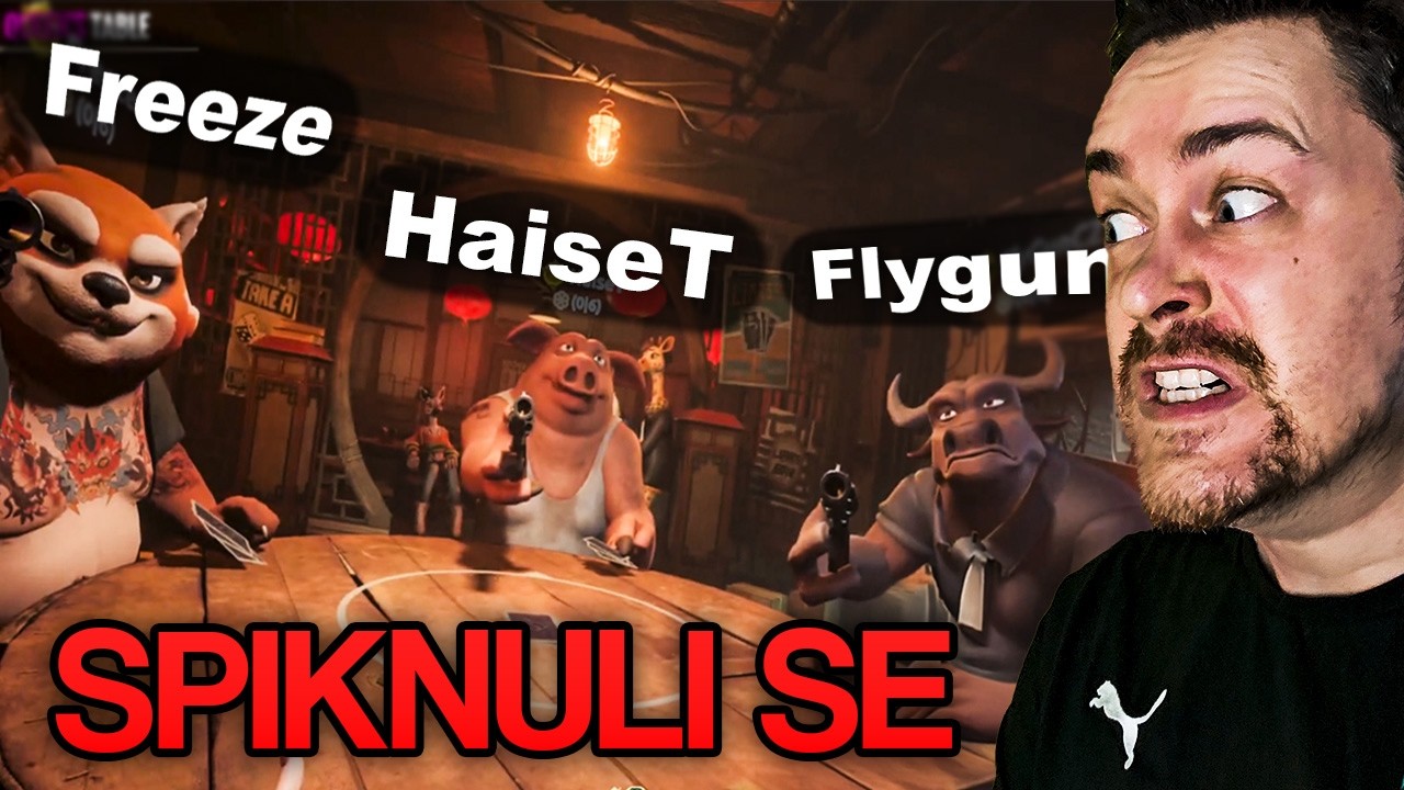 Tohle jim neprojde! Liar's Bar w/@FlyGunCZ @HaiseT @freeze_lol