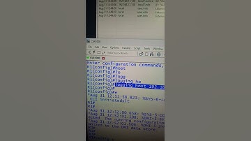 How to enable cisco log server in cisco router? #networkdiscovery