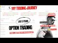 MY TRADING JOURNEY#trading #optiontrading #optionbuying #niftyanalysistoday