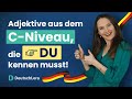 C1-C2 Adjektive, die du unbedingt brauchst (inklusive Übung) I Deutsch lernen