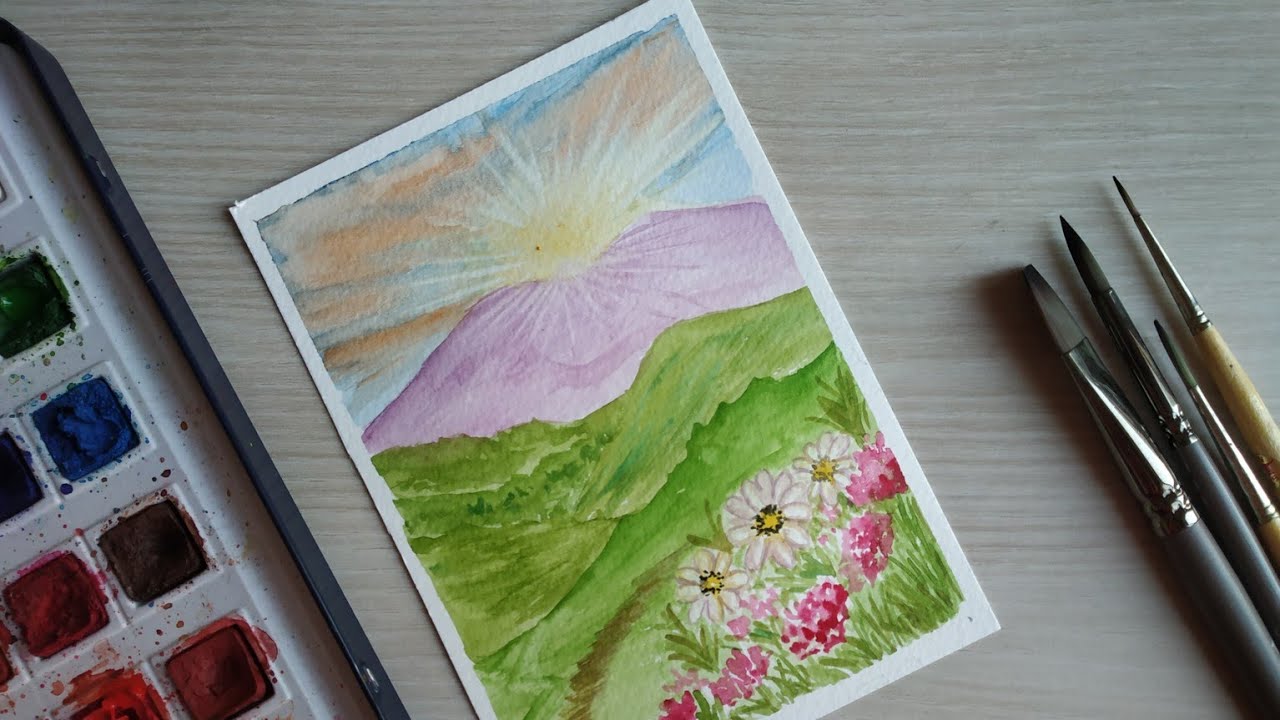 𝙀𝙖𝙨𝙮 𝙒𝙖𝙩𝙚𝙧𝙘𝙤𝙡𝙤𝙧 𝙥𝙖𝙞𝙣𝙩𝙞𝙣𝙜 𝙛𝙤𝙧 𝙗𝙚𝙜𝙞𝙣𝙣𝙚𝙧𝙨