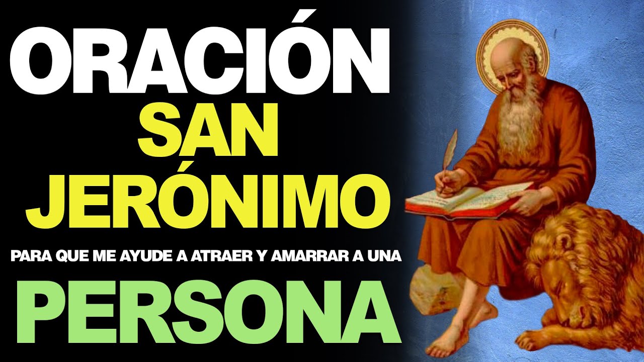 Oración a san jerónimo con el león a sus pies | Actualizado abril 2023