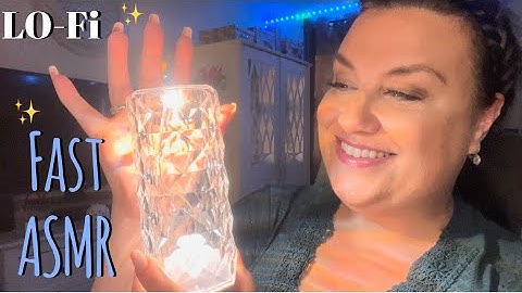 LOFI ASMR - Fast Tapping, Random Items, Soft Spoken.