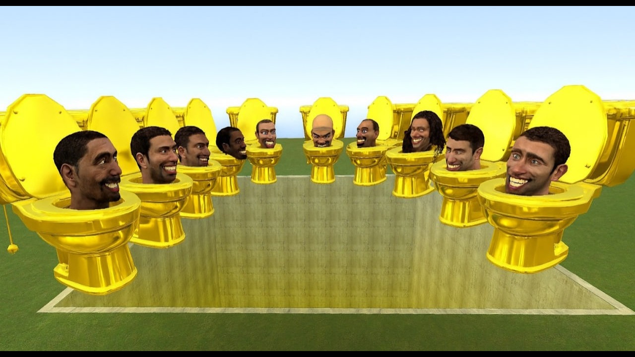 Spartan Kicking All New Skibidi Toilets in the Giant Pit #110 - Garry's Mod