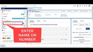 Mitel Ignite & Salesforce -  Supervised Transfer