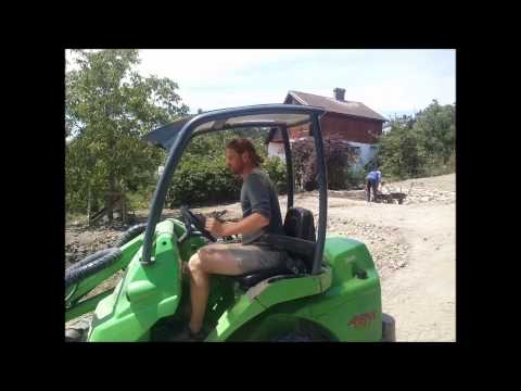 Gépi földmunka, tereprendezés