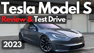 2023 Tesla Model S Refresh Test Drive  Review