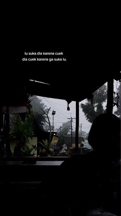 Story wa Lu suka dia karena cuek