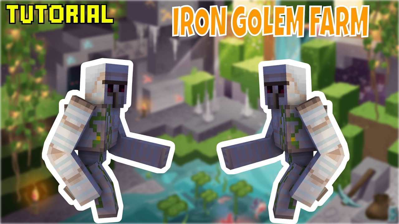 IRON GOLEM FARM TUTORIAL YouTube