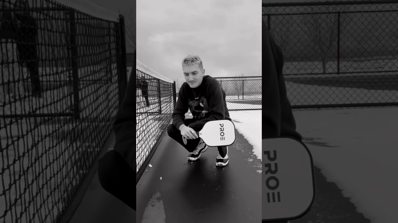 The cleanest pickleball paddle.   