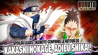 IKEMOTO SPOIL LE RETOUR de KAKASHI HOKAGE à la MORT de SHIKAMARU !