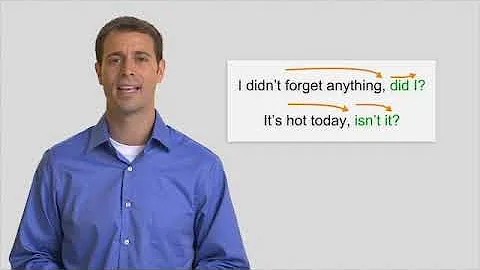 Intonation of tag questions