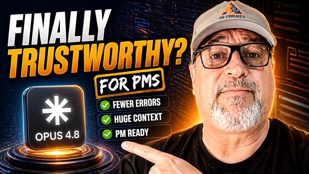 PMI PMP - Anthropic Opus 4.8: Your PM GAME CHANGER!