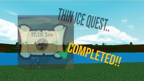 Build a boat for treasure (thin ice quest) 🧊  Tutorial!! ^^