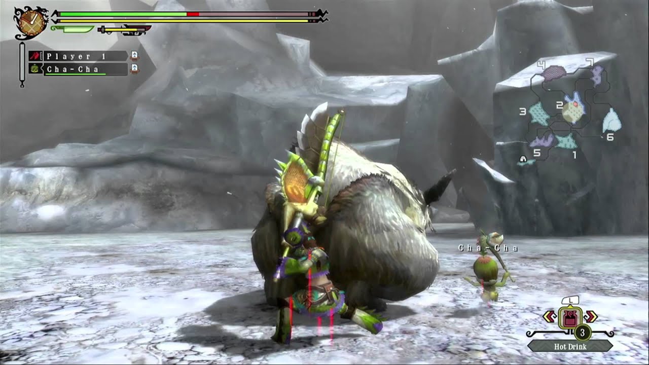 Video till Tre klipp från Monster Hunter 3 Ultimate