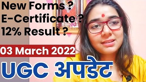 UGC NET Exam 2022 Latest Update by Shefali Mishra | UGC Scholarship Update | UGC NET New Forms