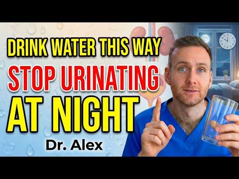 UROLOGIST REVEALS  How to drink water to avoid getting up at night. Dr. Alex