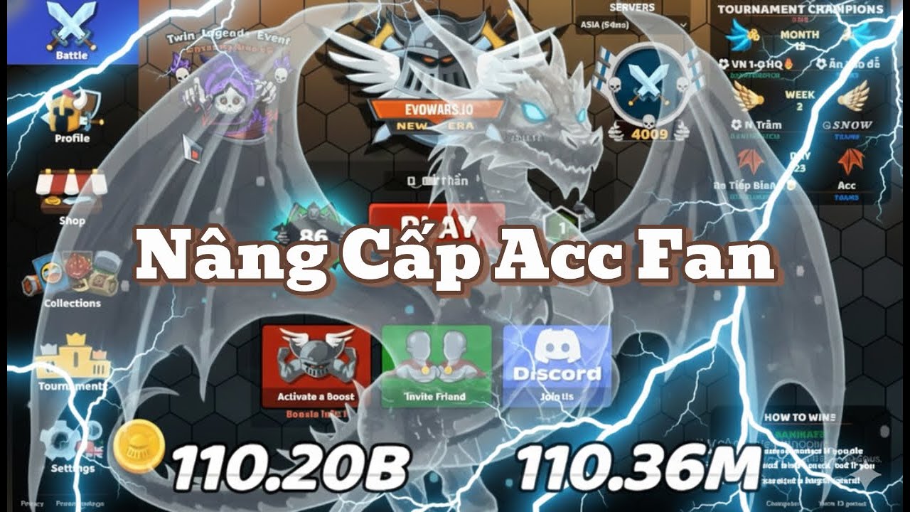 Evowars.io | đã cố buff cho lammama cánh nhưng ecco đã cướp mất rất đáng tiếc 💔