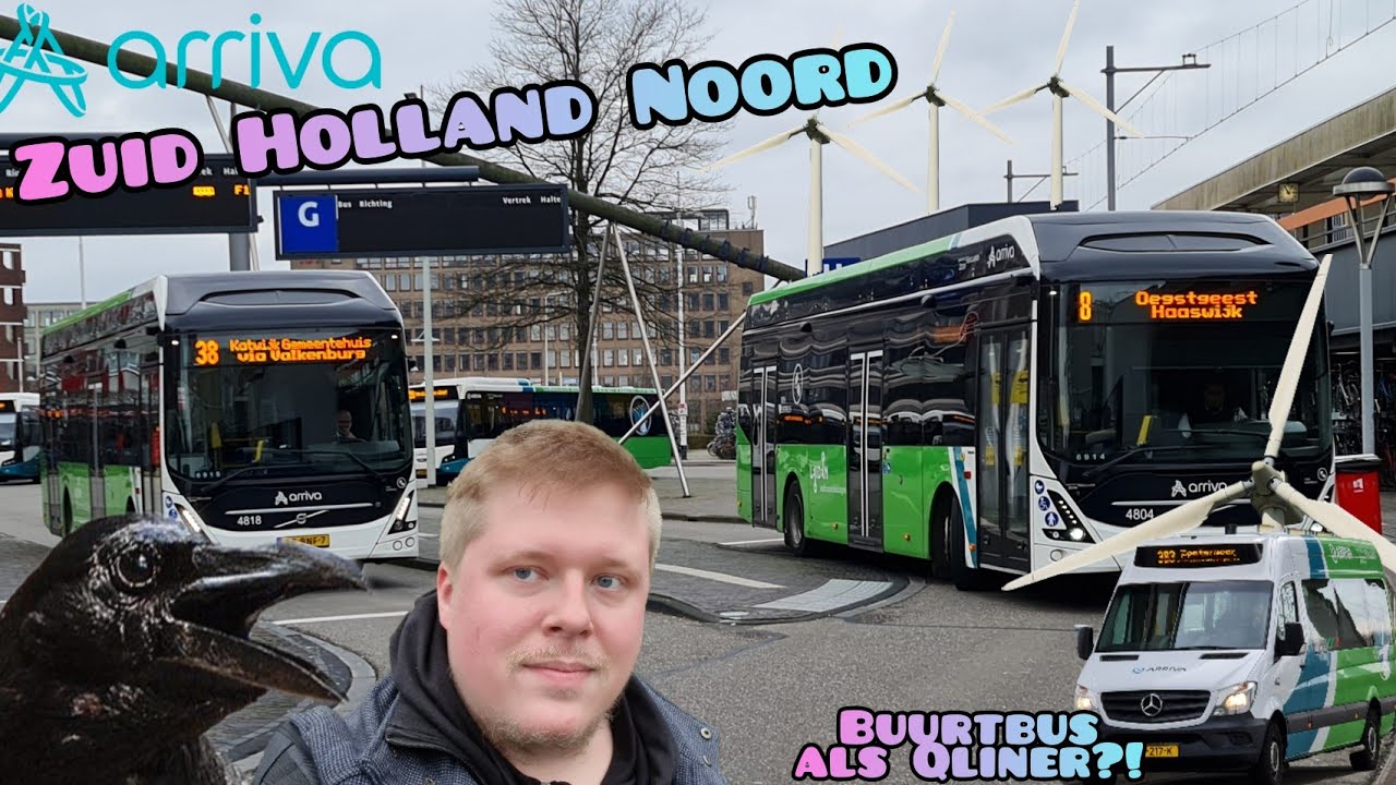 BUURTBUS als QLINER en andere Zuid Holland Noord-rariteiten | Arriva ZHN | VLOG
