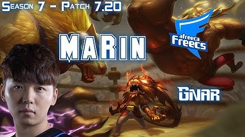 AFs MaRin GNAR vs MAOKAI Top - Patch 7.20 KR Ranked