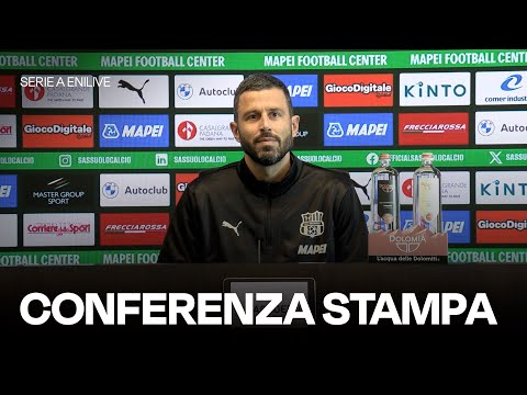 Video La conferenza stampa di mister Grosso prima di Como-Sassuolo