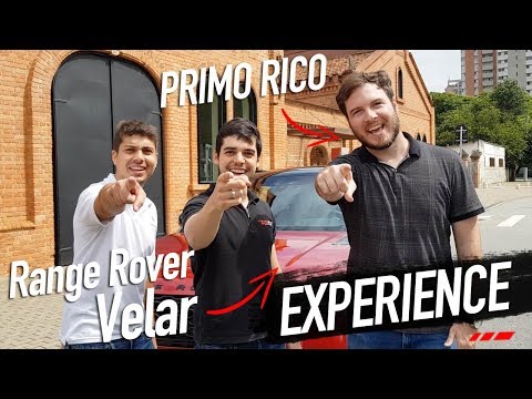 Top Speed Experience | Thiago Nigro, o Primo Rico, dirigindo o Range Rover Velar | Canal Top Speed