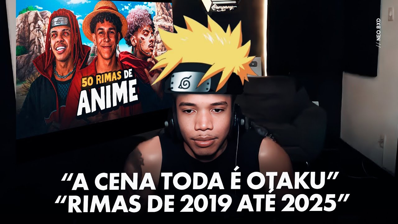 NEO REAGE a RIMAS ABSURDAS DE ANIME NAS BATALHAS 🔥🔥