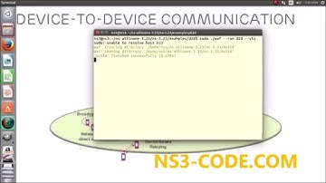 DEVICE TO DEVICE COMMUNICATION PROJECTS USING NS3 SIMULATOR