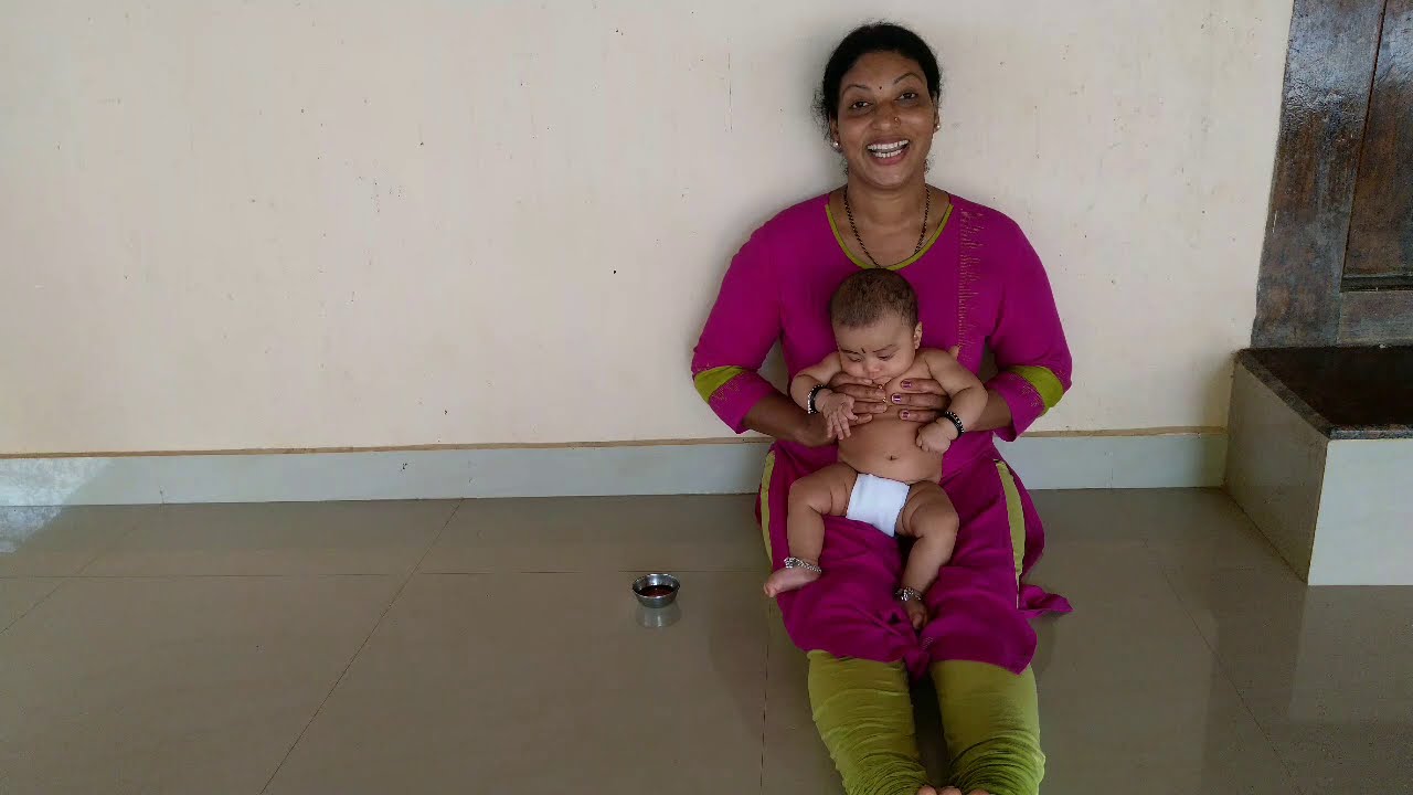 Balegh  Yenne  Pujuna Krama // oil bath to new born child // South Indian culture // must watch