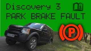 Replacing Parking Brake Module EPB - Land Rover Discovery 3 LR3