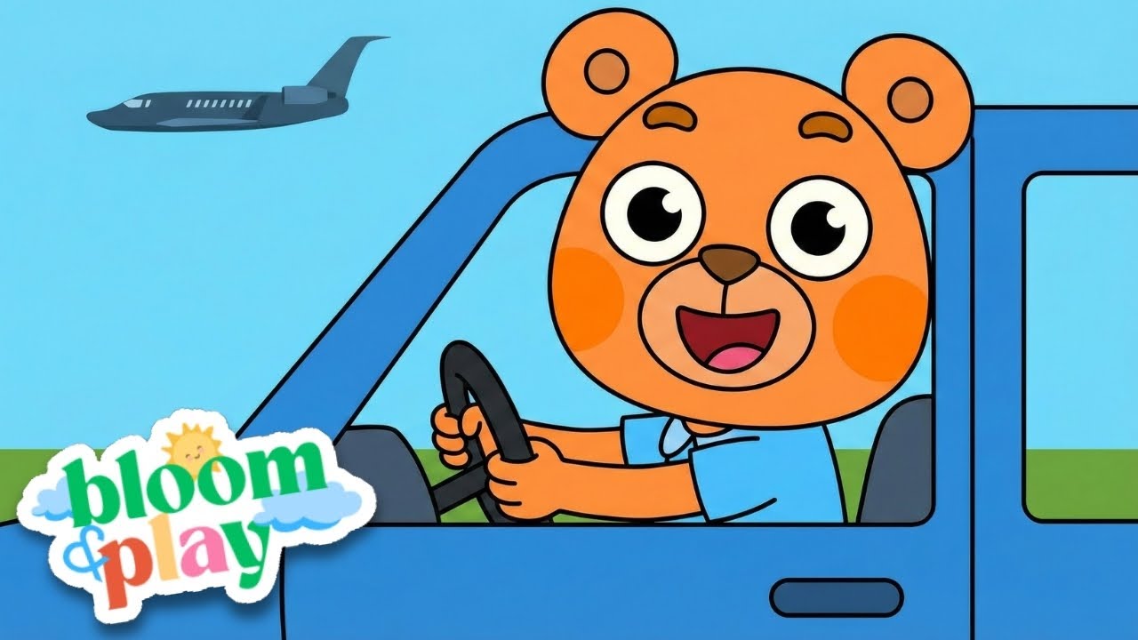 Vehicles Song | Songs For Kids | Learn Vehicles & Their Sounds With Bloom & Play