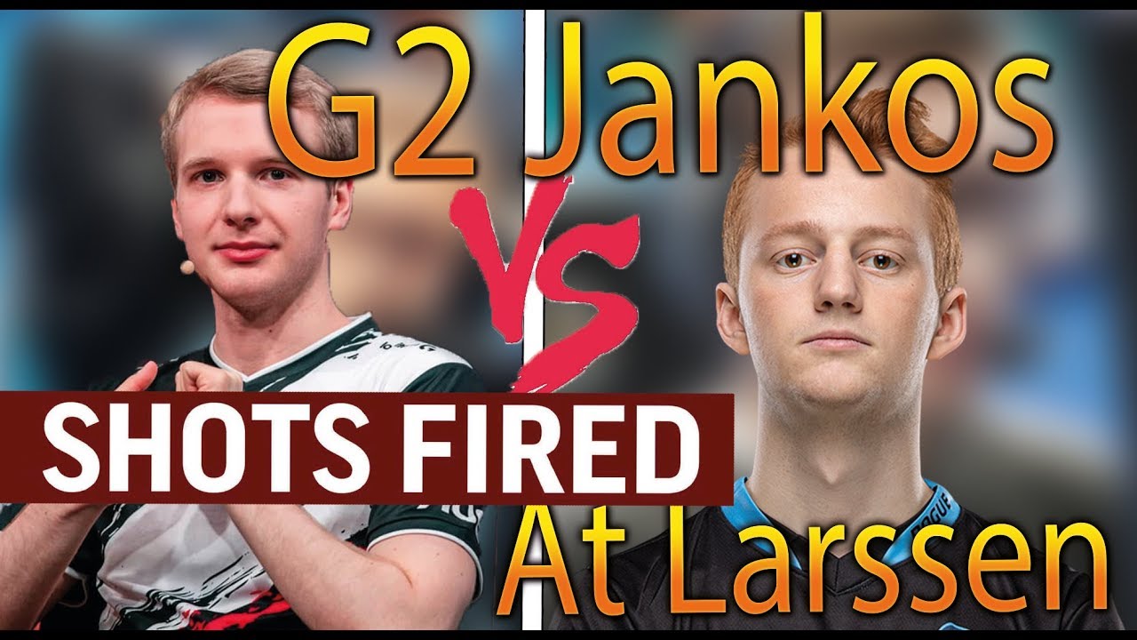 G2 Янкос - Выстрелы в адрес Ларссена после поражения от Rogue | (Игра Ларссена и Корки) | BM