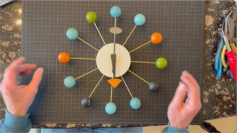 How to Fix a Wall Clock - Replacing the Quartz Movement Mechanism