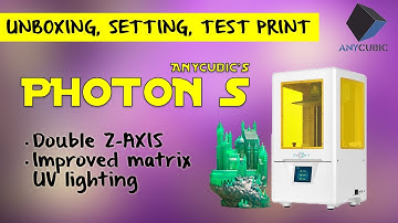 ANYCUBIC PHOTON S BUILD AND PRINT