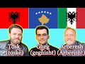 Albanian Dialects / Varieties | Similarities & Differences (Can they understand each other?)