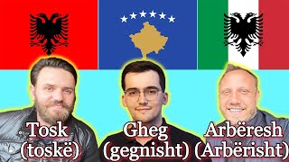 Albanian Dialects / Varieties | Similarities & Differences (Can they understand each other)