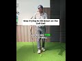 Stop Hitting Down on Golf Ball - NEW Swing Secret Revealed!