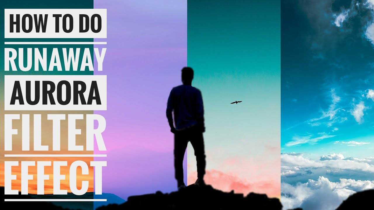 How to do runaway aurora filter effects in instagram reels | Trending instagram reels tutorial
