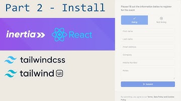 Building RSVP with Laravel, Inertia, React - P2 Install Inertia, React, Tailwindcss