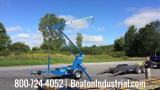 Road Ranger Demonstration - Coming Down - Mobile Fall Protection Anchor