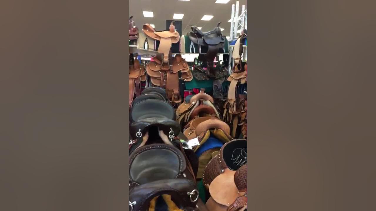 Western Saddles at Rick's Saddle Shop in Cream Ridge, NJ YouTube