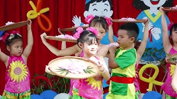 Bức Hoạ Đồng Quê - Lớp 5 Tuổi A Trường Mầm Non Bình Minh | Văn Nghệ Tổng Kết Năm Học