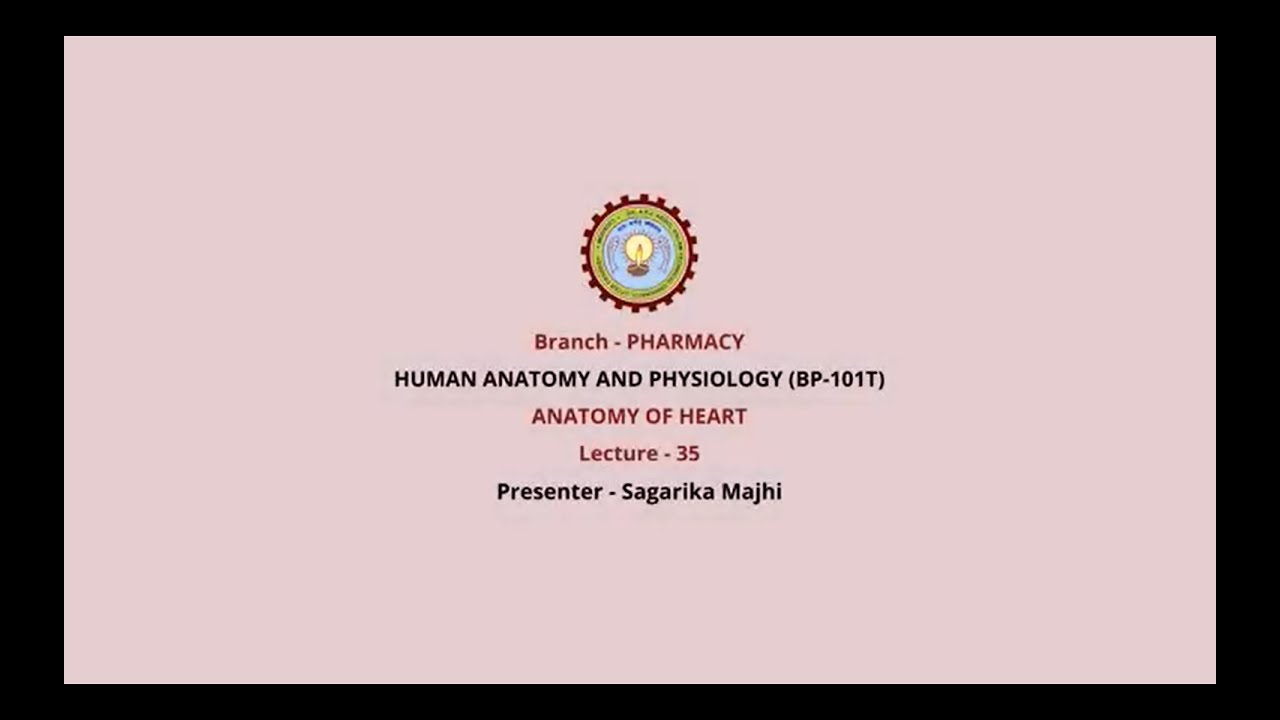 Human Anatomy & Physiology | Anatomy of Heart | AKTU Digital Education