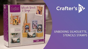 Monthly Craft Kit 43 - Silhouette Stencils & Stamps