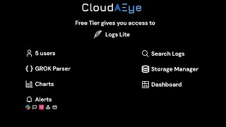 Details Logs Lite & CloudAEye Free Tier Overview Guide