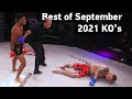 MMA's Best Knockouts of the September 2021 | Part 1, HD