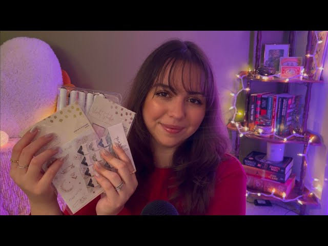 asmr cozy stationary & crafting haul ✨🌿🤍