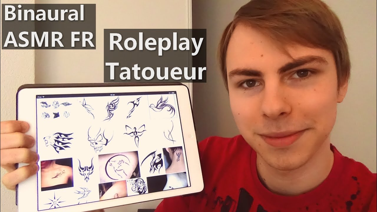 Binaural ASMR FR ✒️ Roleplay Tatoueur ✒️ Soft Spoken