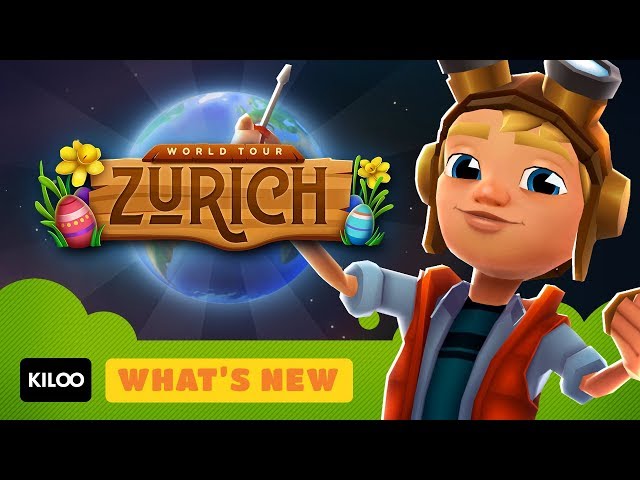 Subway Surfers Zurich 2021 Gameplay - Easter Special (Kiloo Games