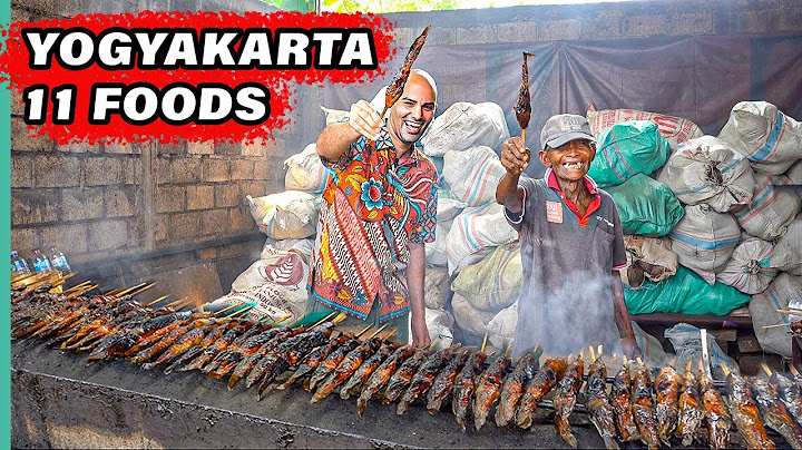 11 Masakan Indonesia yang Wajib Dicoba di YOGYAKARTA - Gudeg + Mie KOTOR + NETFLIX Legends